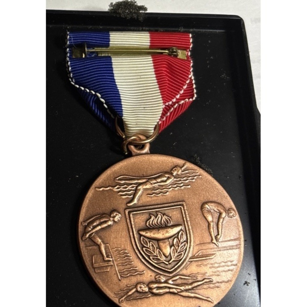 1991 Eastern Invitational Swimming Medal Billy 200 Fly 3rd Place